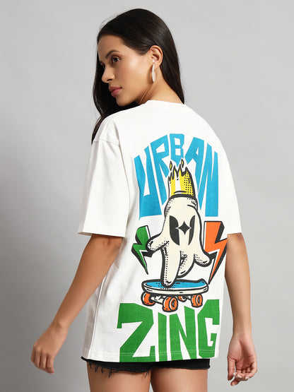 Urban Zing Signature - Unisex Oversized T-Shirt