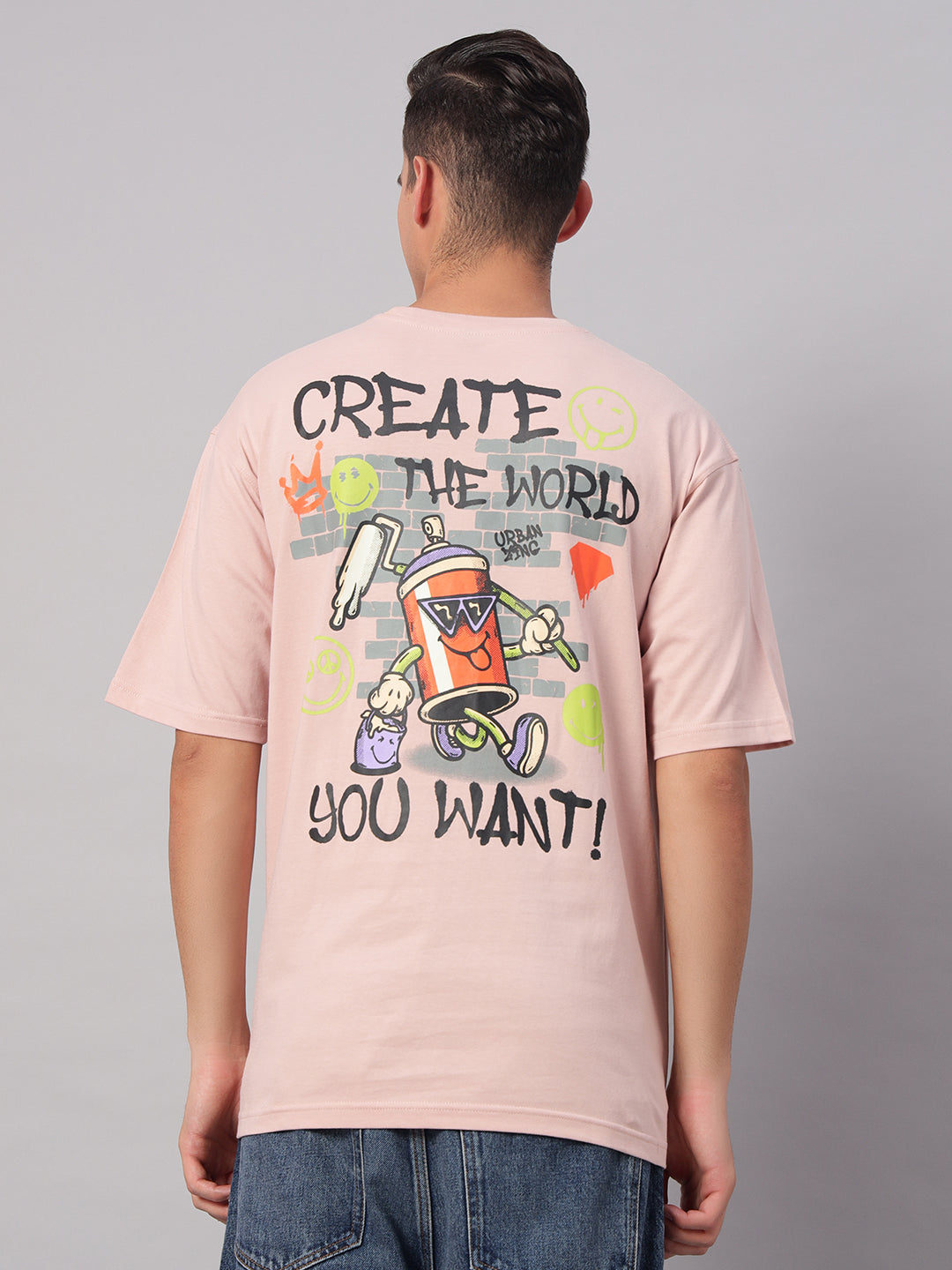 Create The World - Unisex Oversized T-shirt